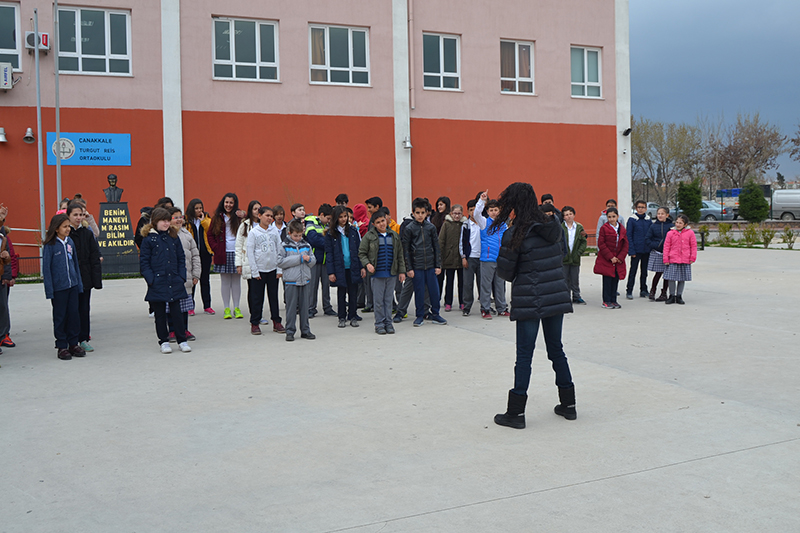 Turgut Reis Ortaokulu’nda farkındalık