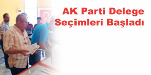 AK Parti Delege Seçimleri Başladı