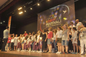 Şehit Müzik Öğretmeni’nde Korolar Festivali’nde Özel Ödül
