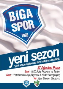 Bigaspor Sezonu Açıyor