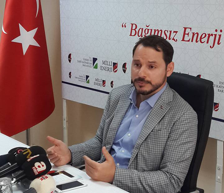 Enerji Bakanı Berat Albayrak,