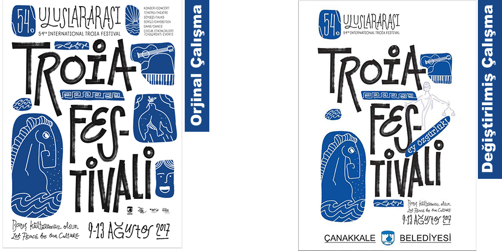 54’üncü Troia Festivali Afiş