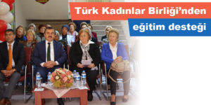 Türk Kadınlar Birliği’nden eğitim desteği