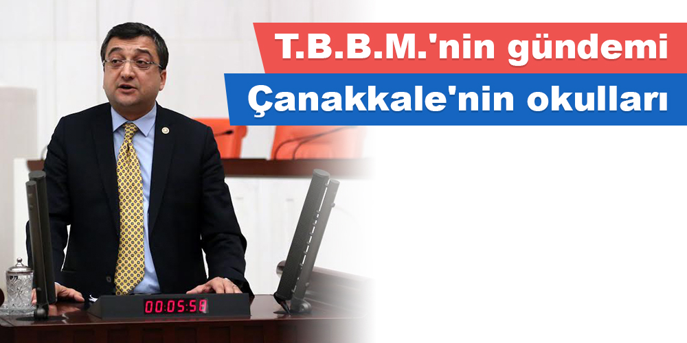 CHP Çanakkale Milletvekili TBMM