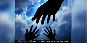 Türkiye’den 170 ülkeye 21 milyar dolar yardım