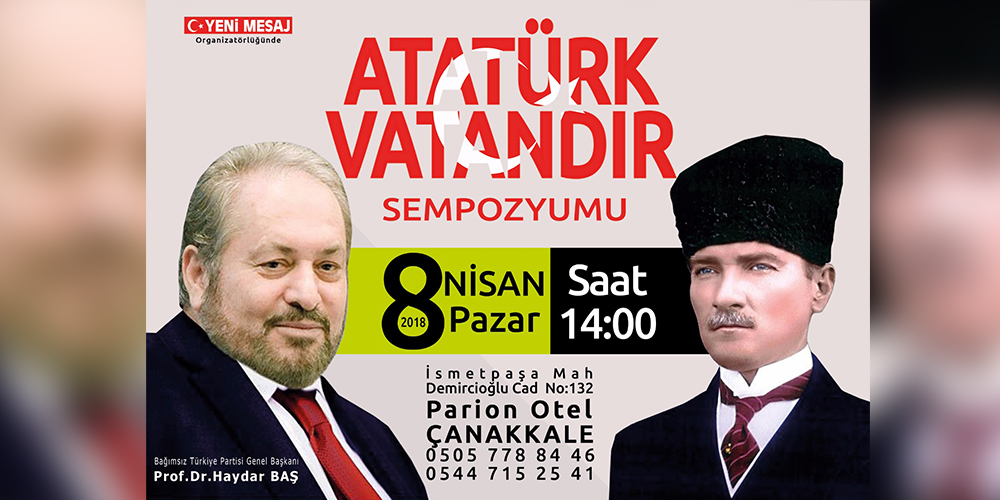 “Atatürk Vatandır” Sempozyumu, 8