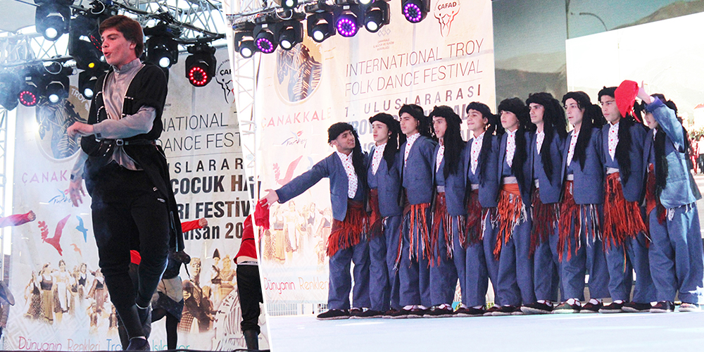1.Uluslararası Çocuk Halk Dansları