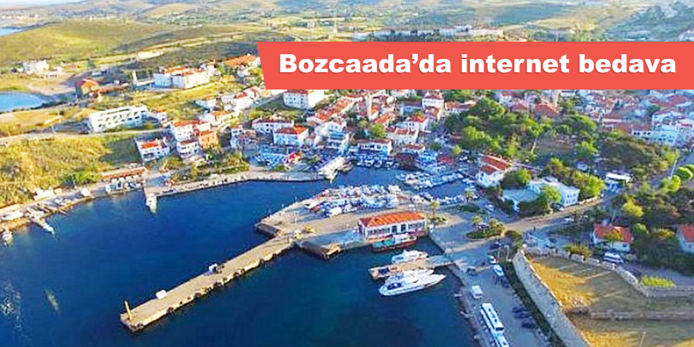 Bozcaada Belediyesi’nin ücretsiz “Halk