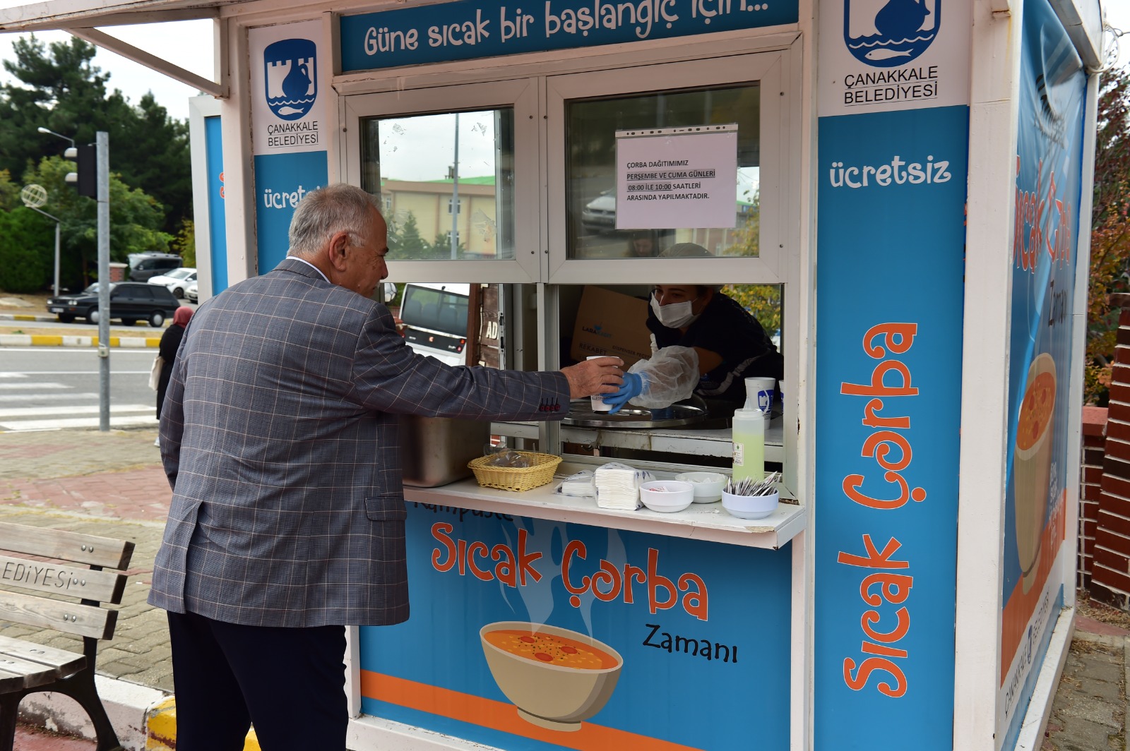 Çanakkale Gündem Sıcak Çorba İkramları Başladı