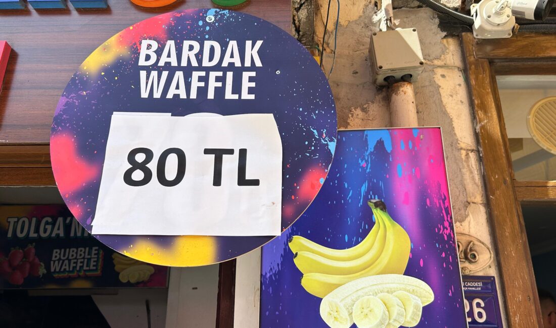 Çanakkale’de waffle fiyatlarında çarpıcı