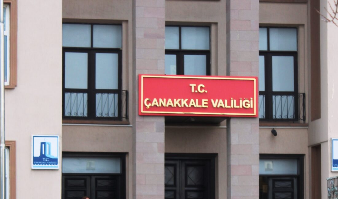 Çanakkale Valiliği tarafından hava