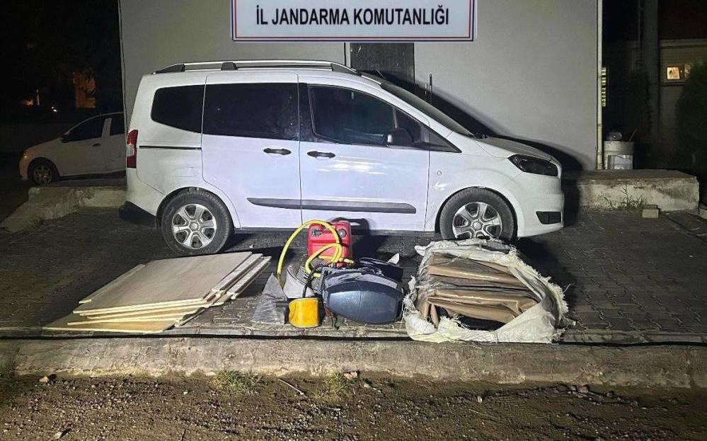 Balıkesir’in Ayvalık ilçesinde, jandarma