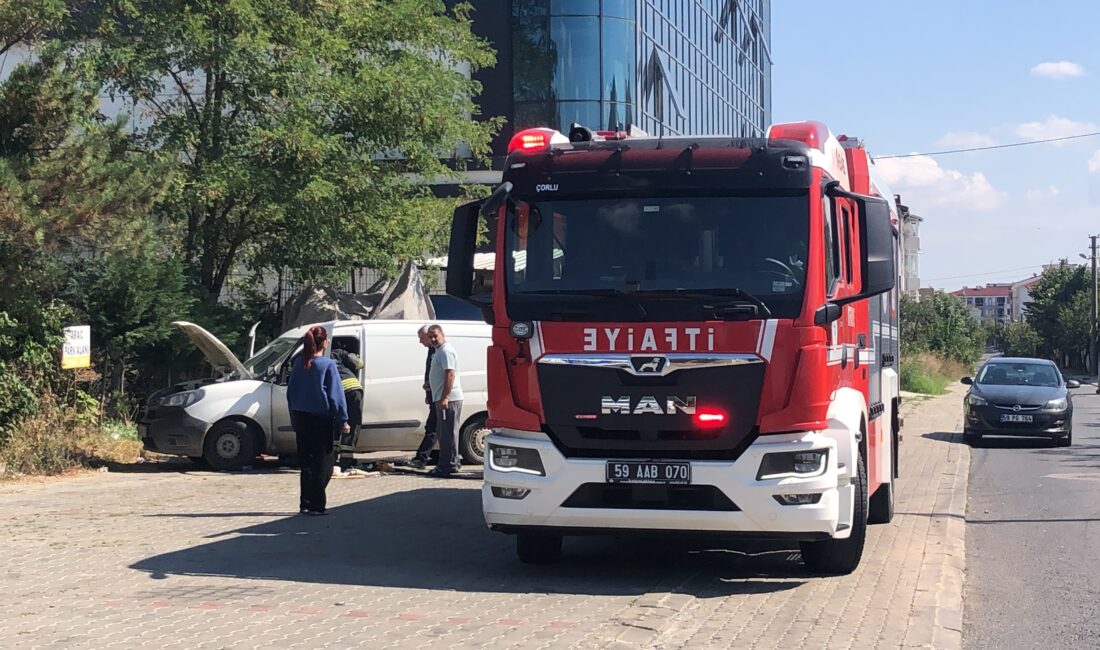 Tekirdağ Ergene’de park halindeki