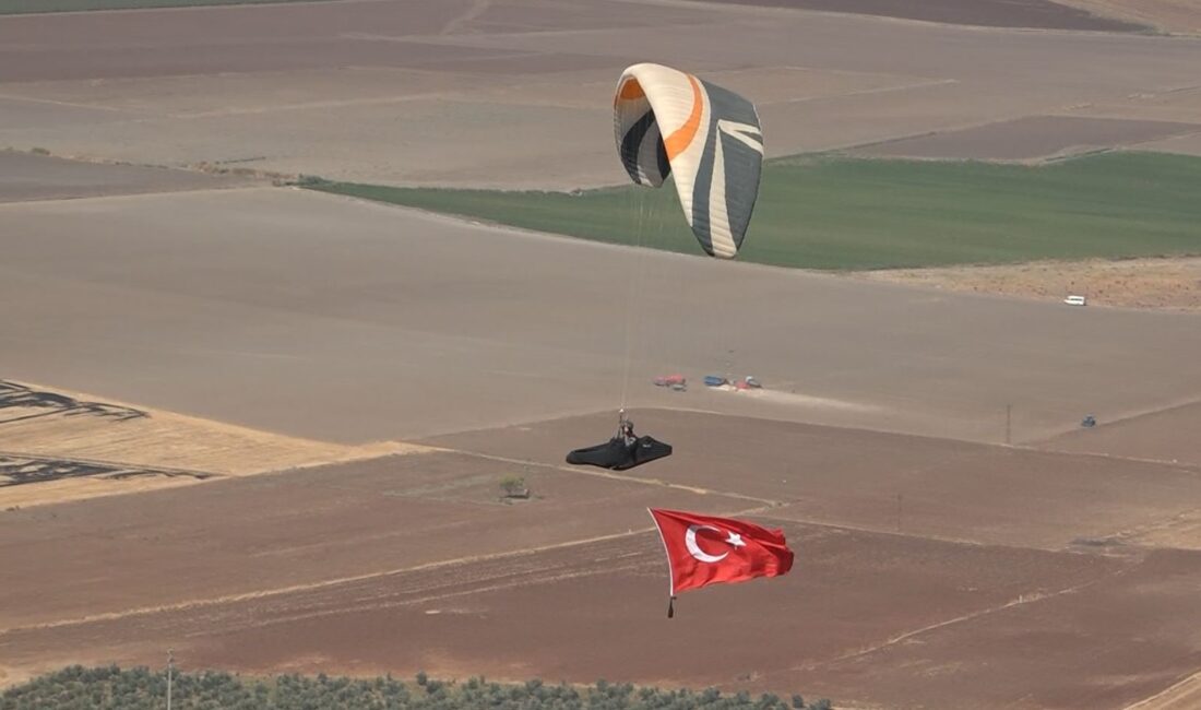 Yamaç paraşütü tutkunları, Gaziantep’in