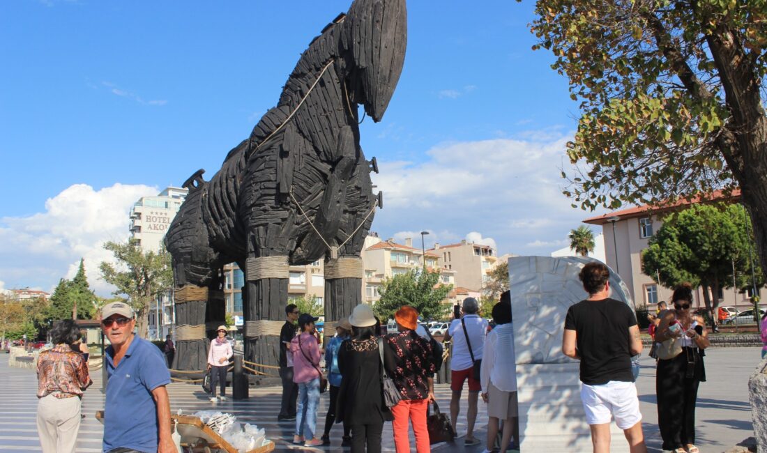 Çanakkale’nin meşhur Truva Atı,