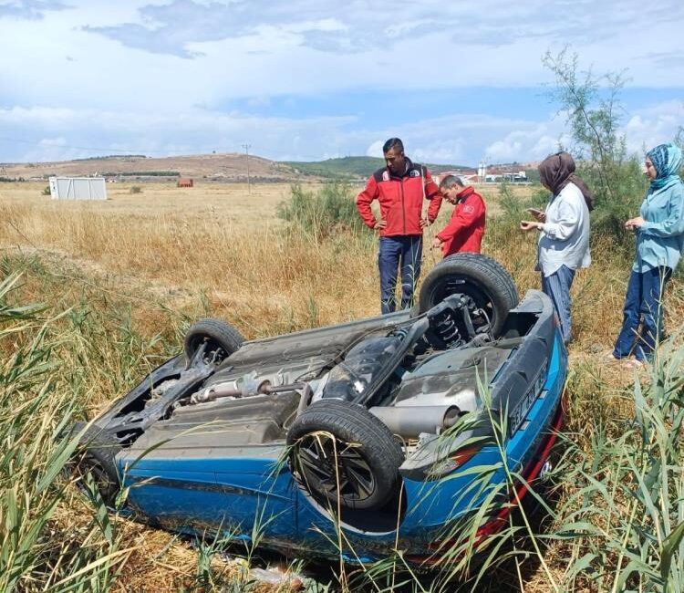 Balıkesir’in Ayvalık ilçesinde sürücüsünün