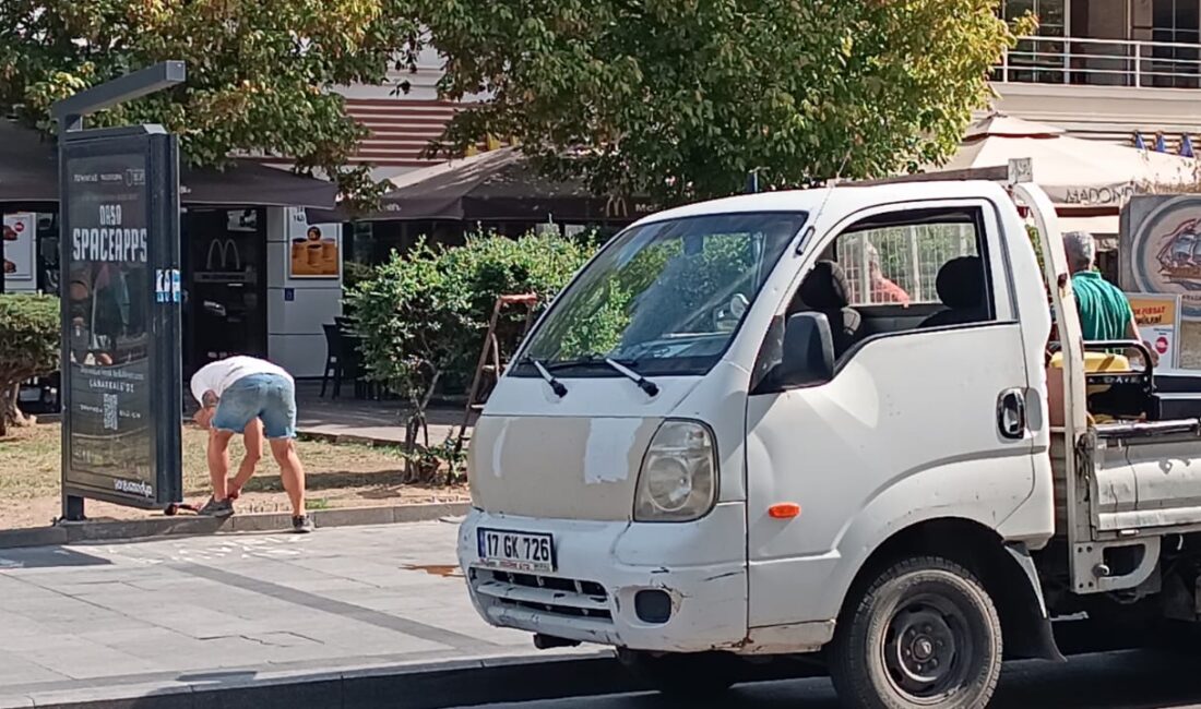 Demircioğlu Caddesi’nde tarihi topun