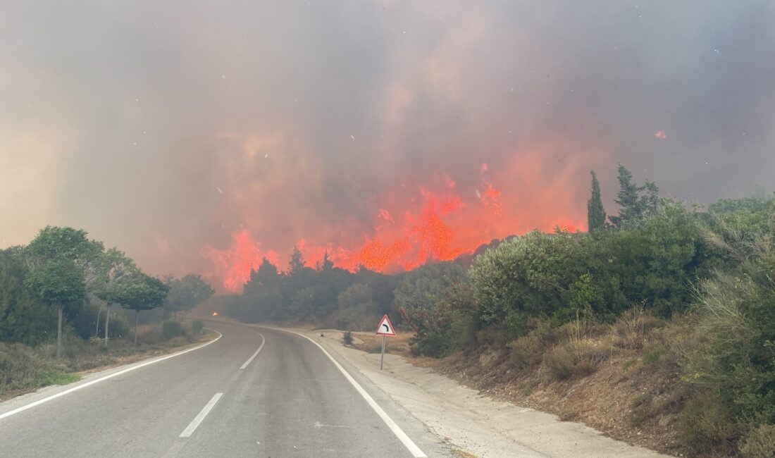 Çanakkale’de yangın riski nedeniyle