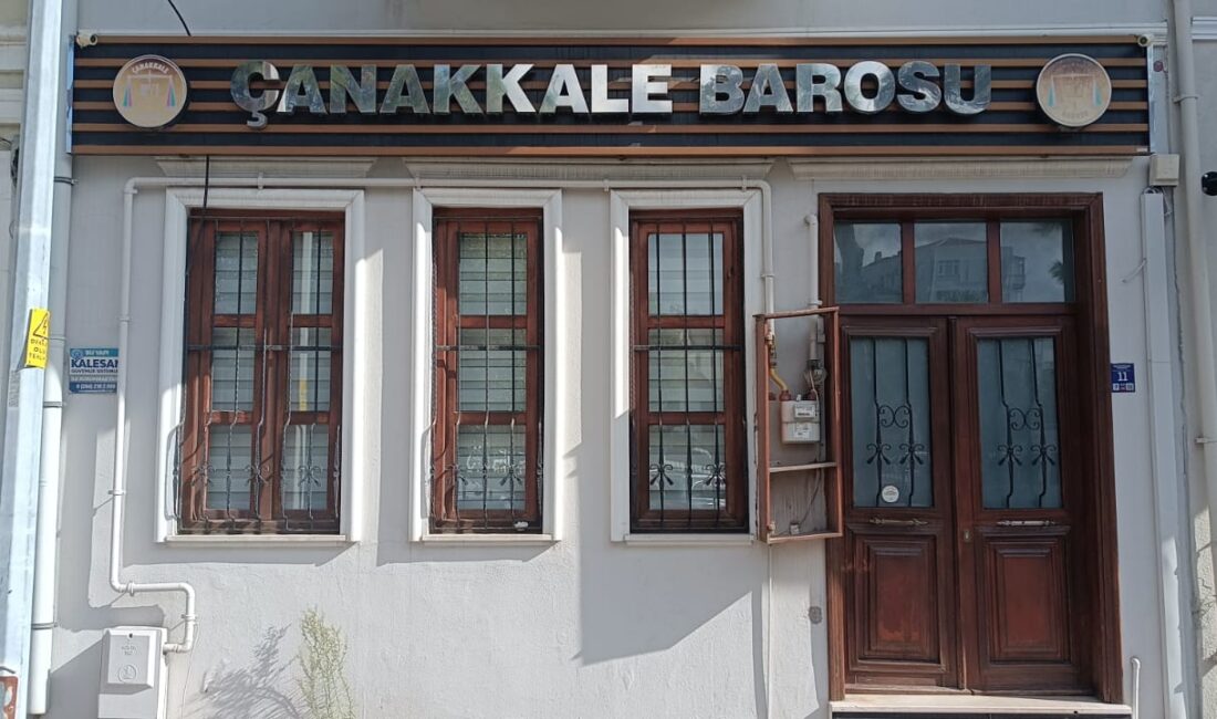 Çanakkale Barosu 37. Seçimli