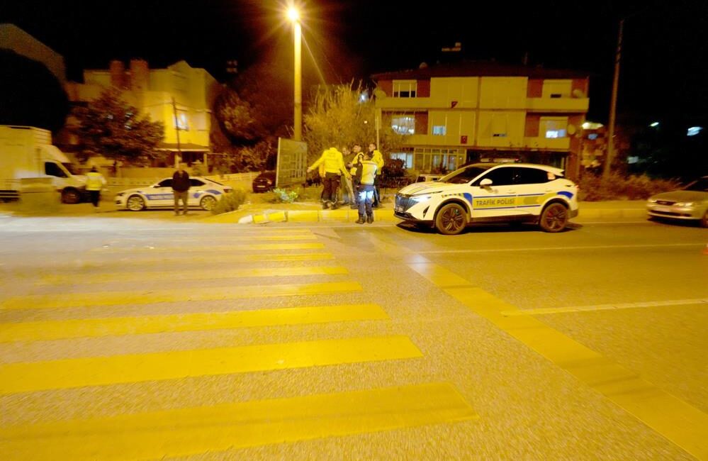 Balıkesir’in Edremit ilçesinde karşıdan