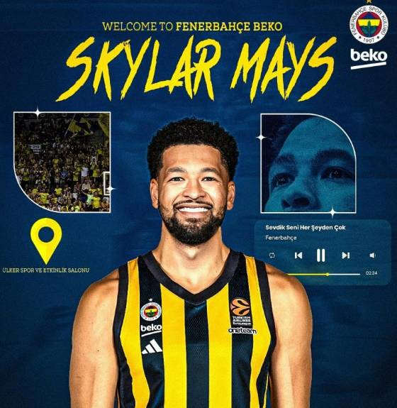 Fenerbahçe Beko, ABD’li basketbolcu