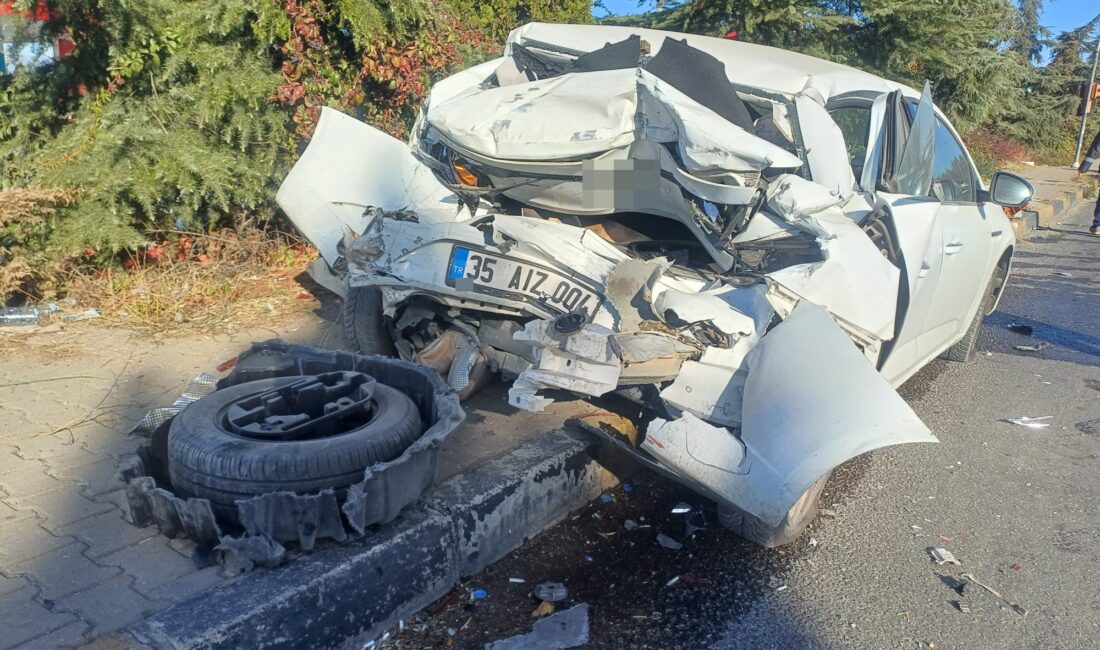 Manisa’nın Salihli ilçesinde tırın