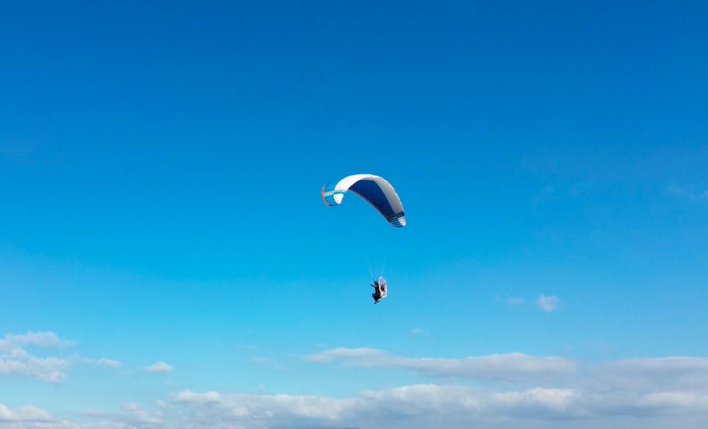 Düzce’de Off-Road yarışlarına Paramotor