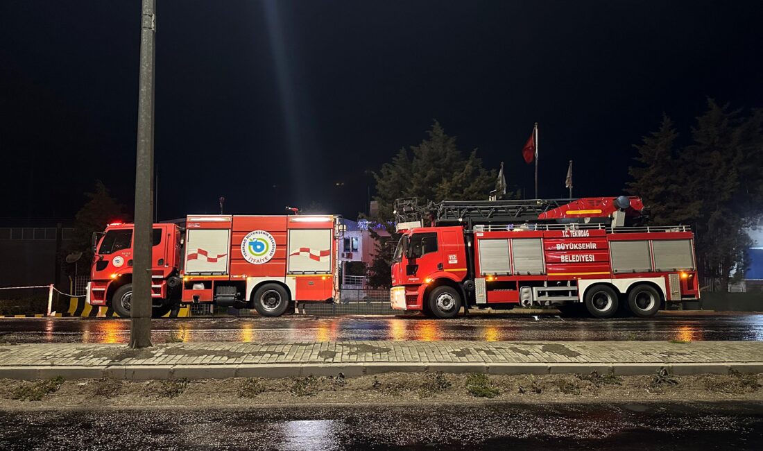 Tekirdağ’ın Muratlı ilçesinde bir