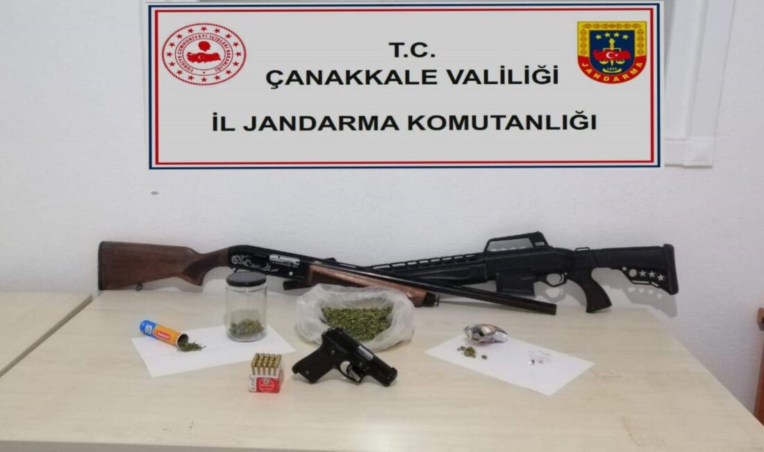 Çanakkale’nin Ayvacık ilçesinde jandarma