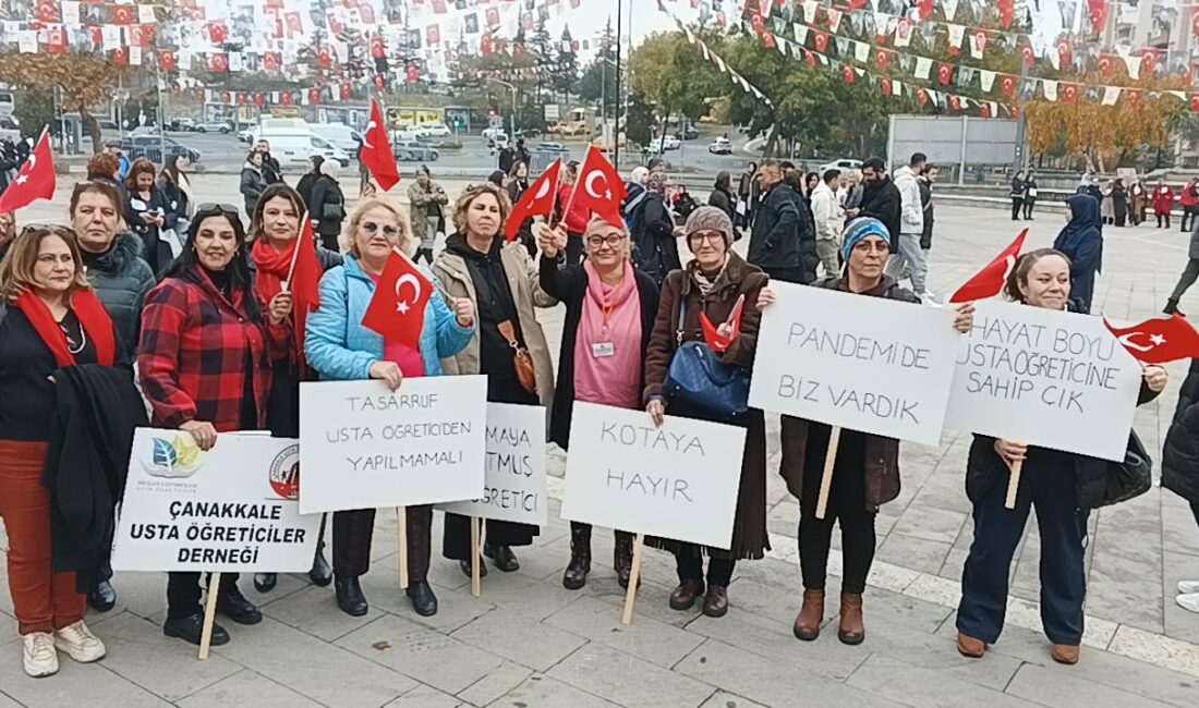 Usta öğreticiler Ankara Anıtpark’ta