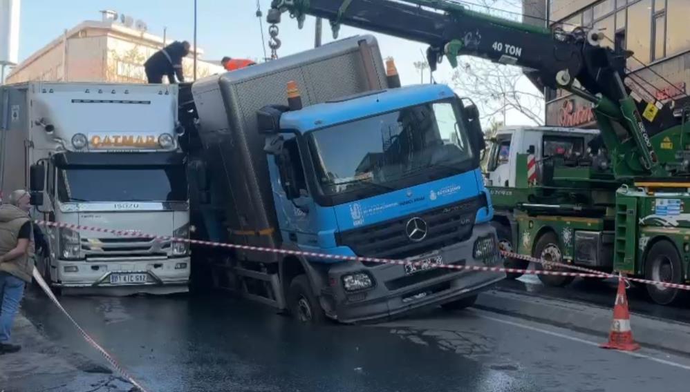 İstanbul Güngören’de İSKİ ekiplerine