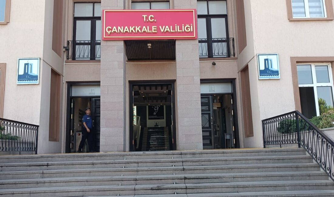 Çanakkale Valiliği beklenen fırtına