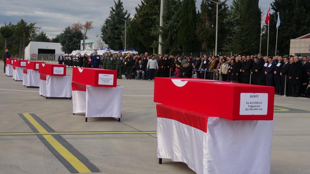 Isparta’da eğitim uçuşu sırasında