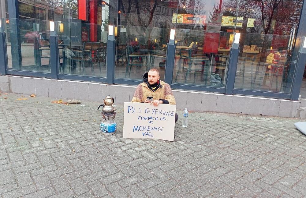 Eskişehir’de fast food restoranında