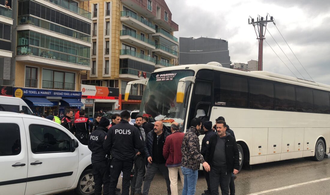 Bursa’nın Gemlik ilçesinde karşı