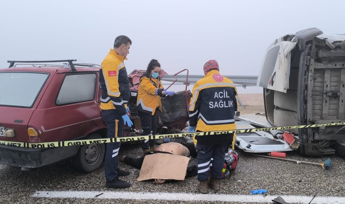 Kırşehir’de yoğun sis nedeniyle