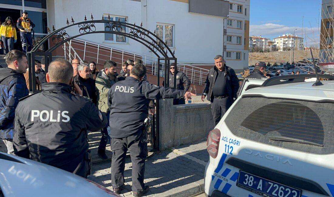 Kayseri’nin Melikgazi ilçesinde tüfekle