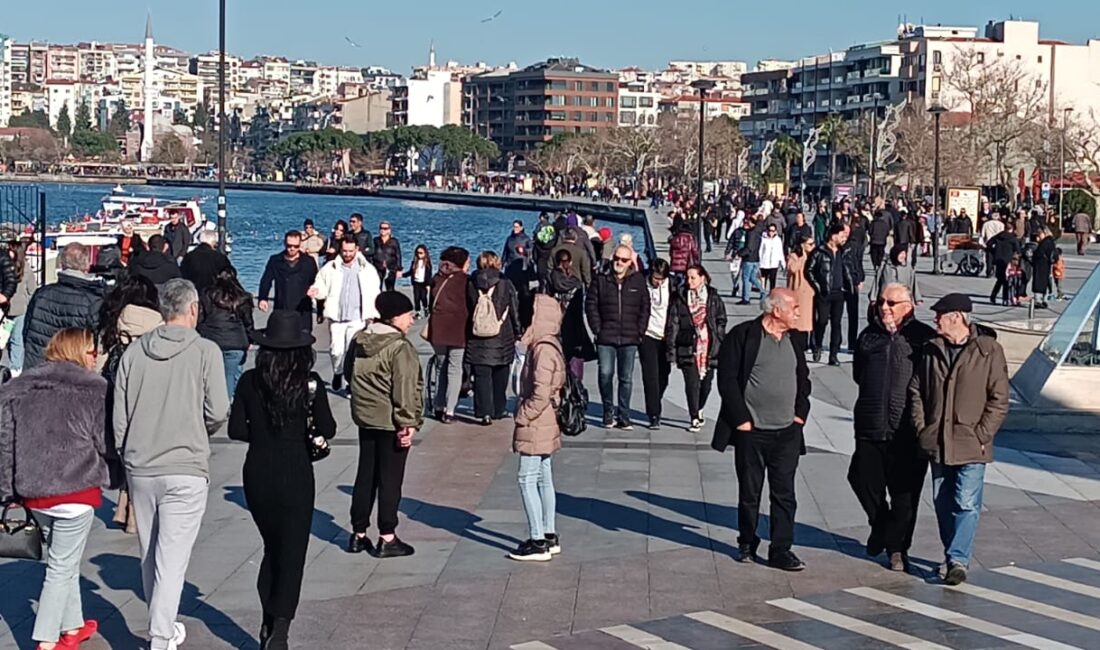 Bugün kent merkezinde ılık